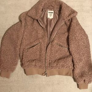 Garage Sherpa jacket beige